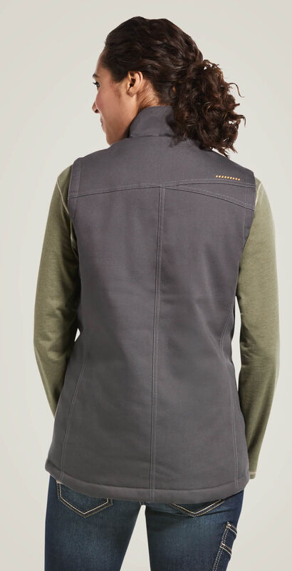 Rebar DuraCanvas Insulated Vest Back